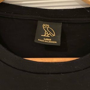 Black OVO long sleeve t shirt
